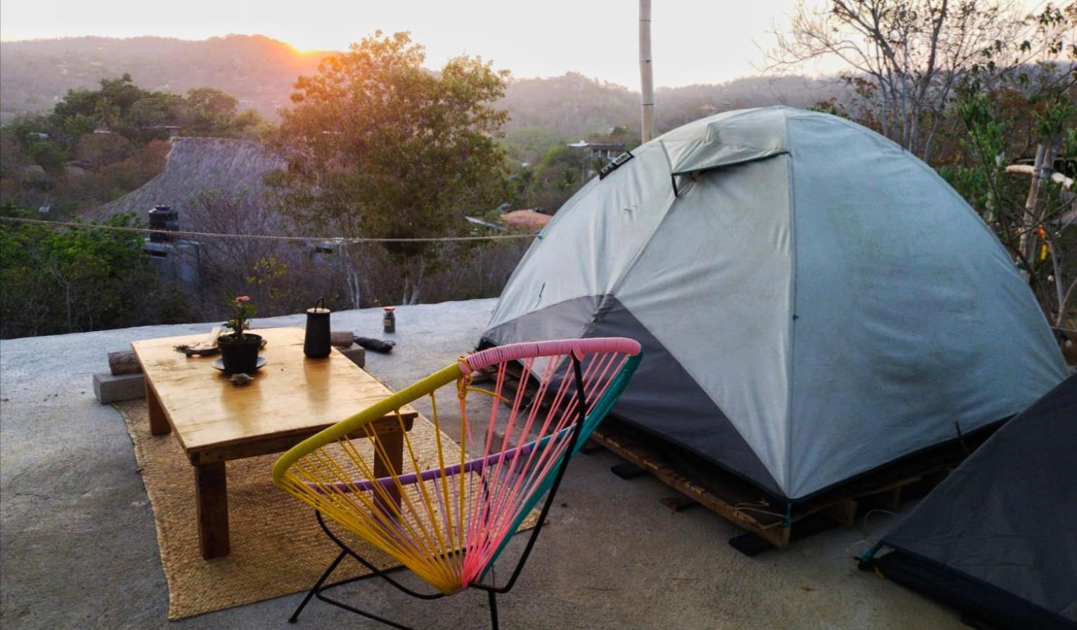 Bajo Las Estrellas Eco Glamping Mazunte Exterior photo